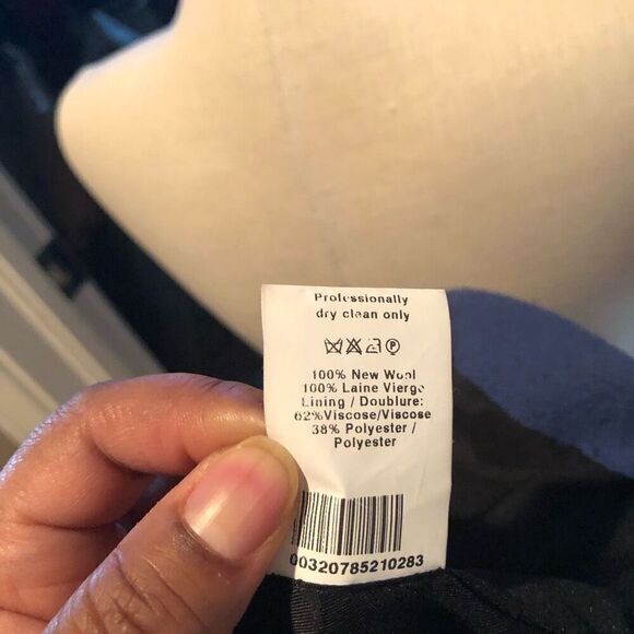 Geiger Of Austria Womens Wool Jacket 40 Pure New Wool Button Front Classic - Picture 7 of 9